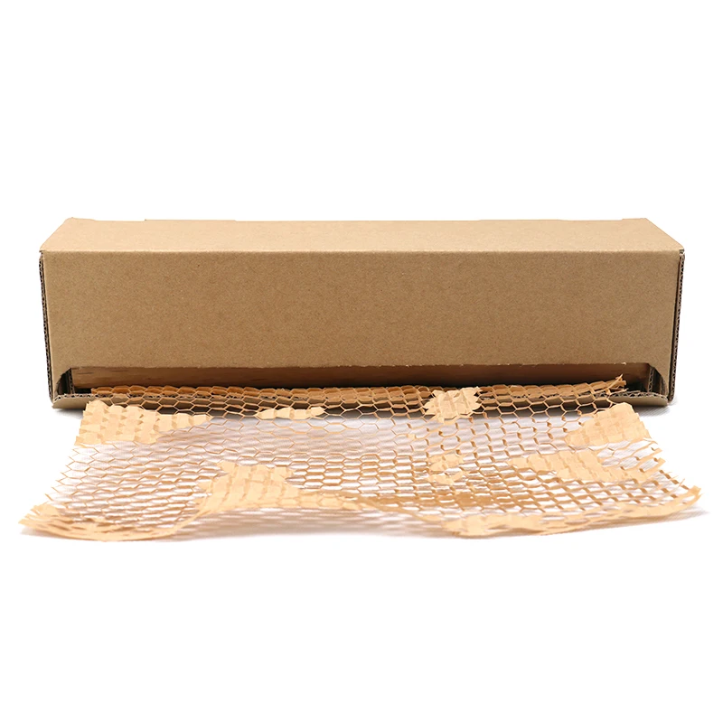 WiAIR Honeycomb Wrap 100% Recyclable Eco-Friednly Disposable Honeycomb Paper Dispenser Biodegradable Wrap Paper