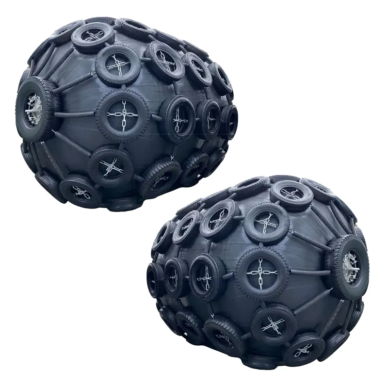 Marine pneumatic rubber fender used for dock or berthing