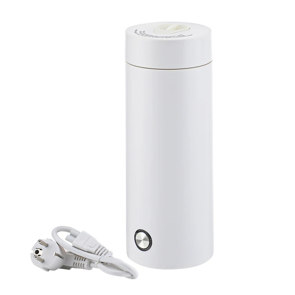 Дорожный умный котел с подогревом Термокружка портативный кофейный чай электрический чайник из нержавеющей