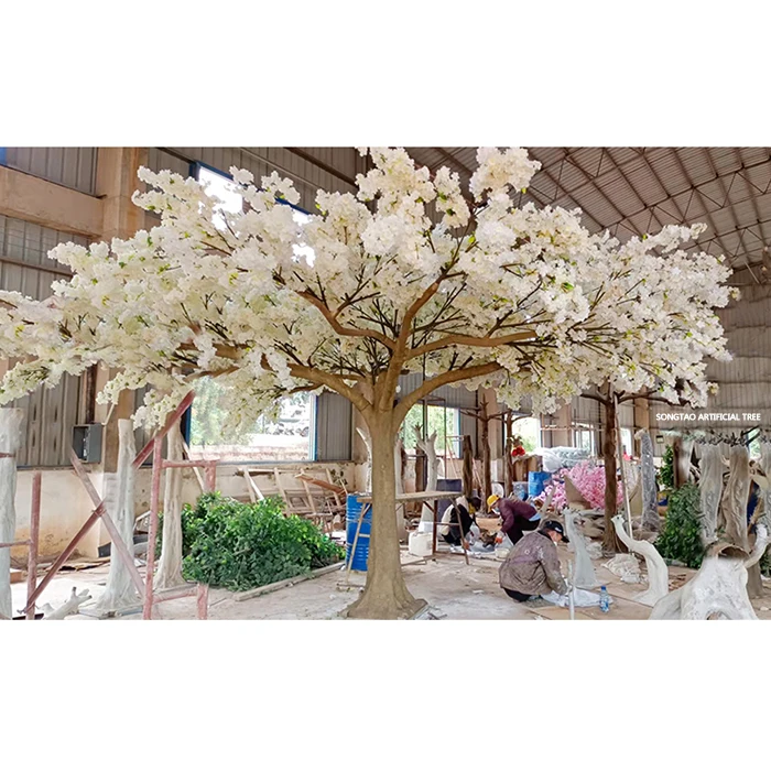 2022 japanese artificial indoor wedding party decoration fake cherry flower blossom arches tree