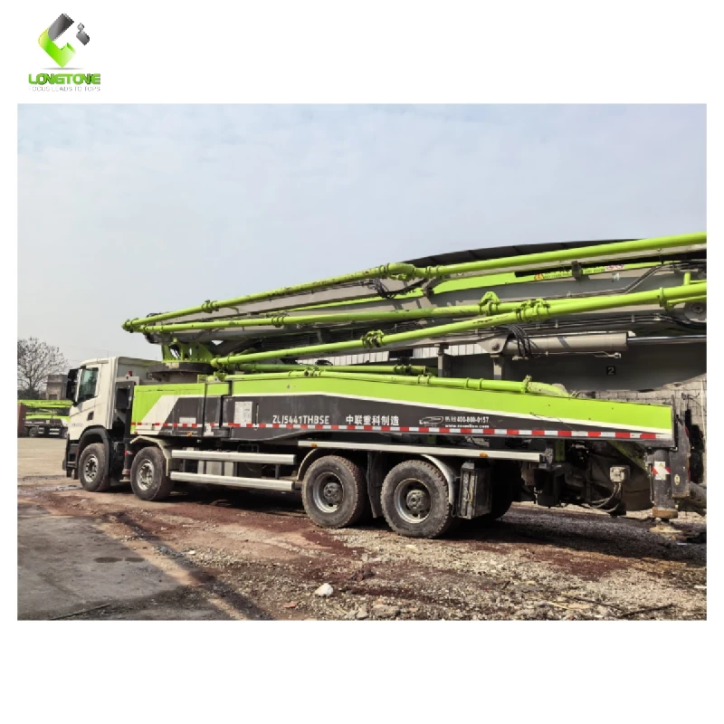 used machinery equipment construction high quality low price 38m 42m putzmeister/pm concrete pump truck