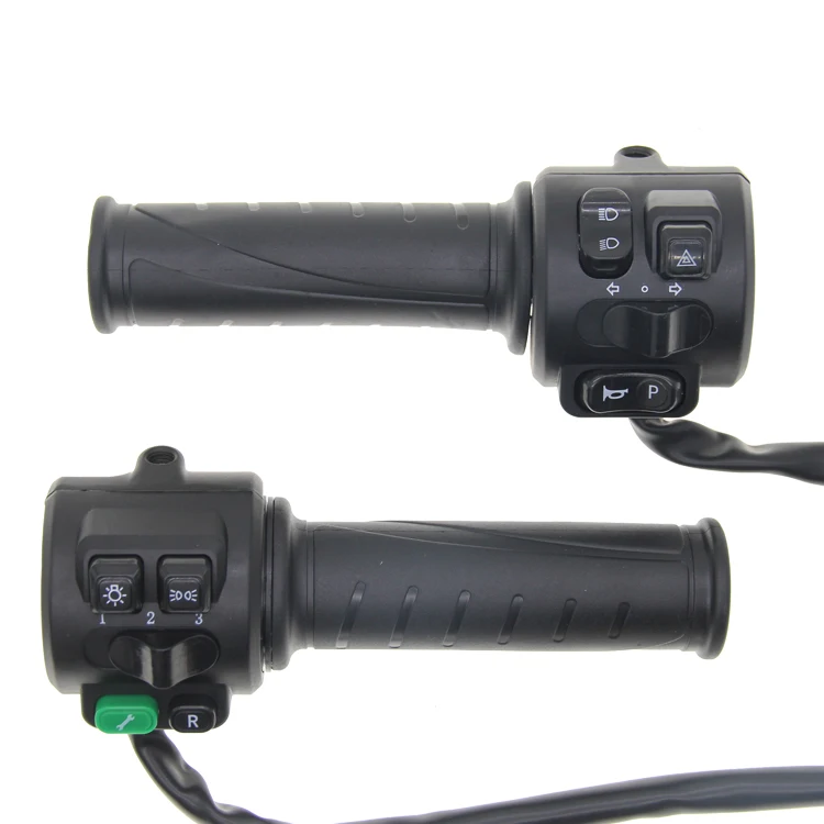Electric pedal combination switch assembly waterproof button start motorcycle switch handlebar governor assembly