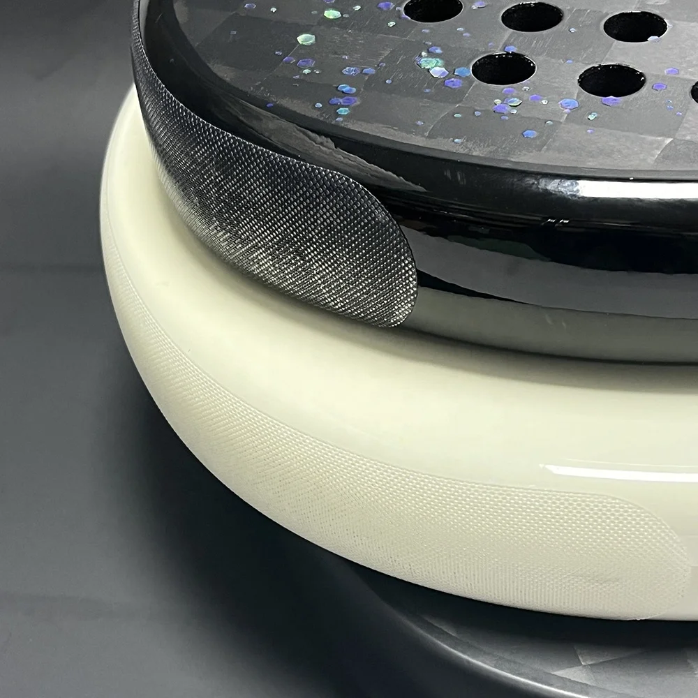 Lansda Sport Factory OEM High Quality TPU Plaid Transparent Padel Accessories Padel Racquet Frame Protector