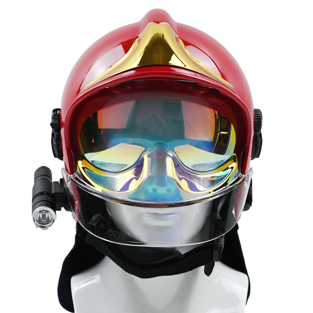 ANBEN FIRE CE Certificated Various colors available Firefighting Safety Helmet for Wildfire Firefighting F1 Fireman Helmet