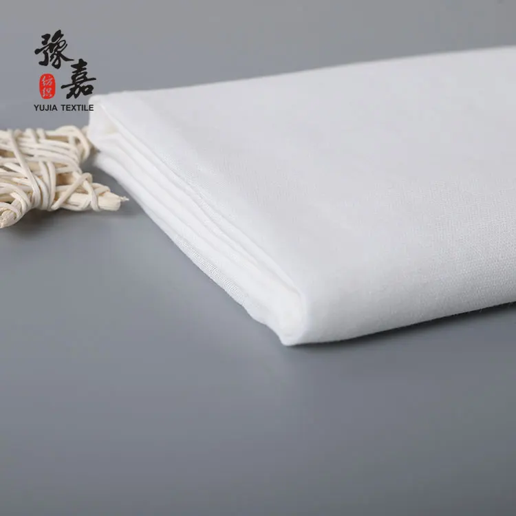 
Pure cotton natural white Two layers plain gauze fabric for washable masks making 