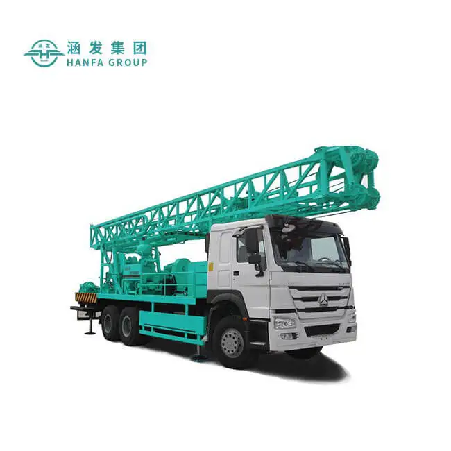 HFC-400 118kw артезианских буровая установка для бурения скважин/Водная сверлильная