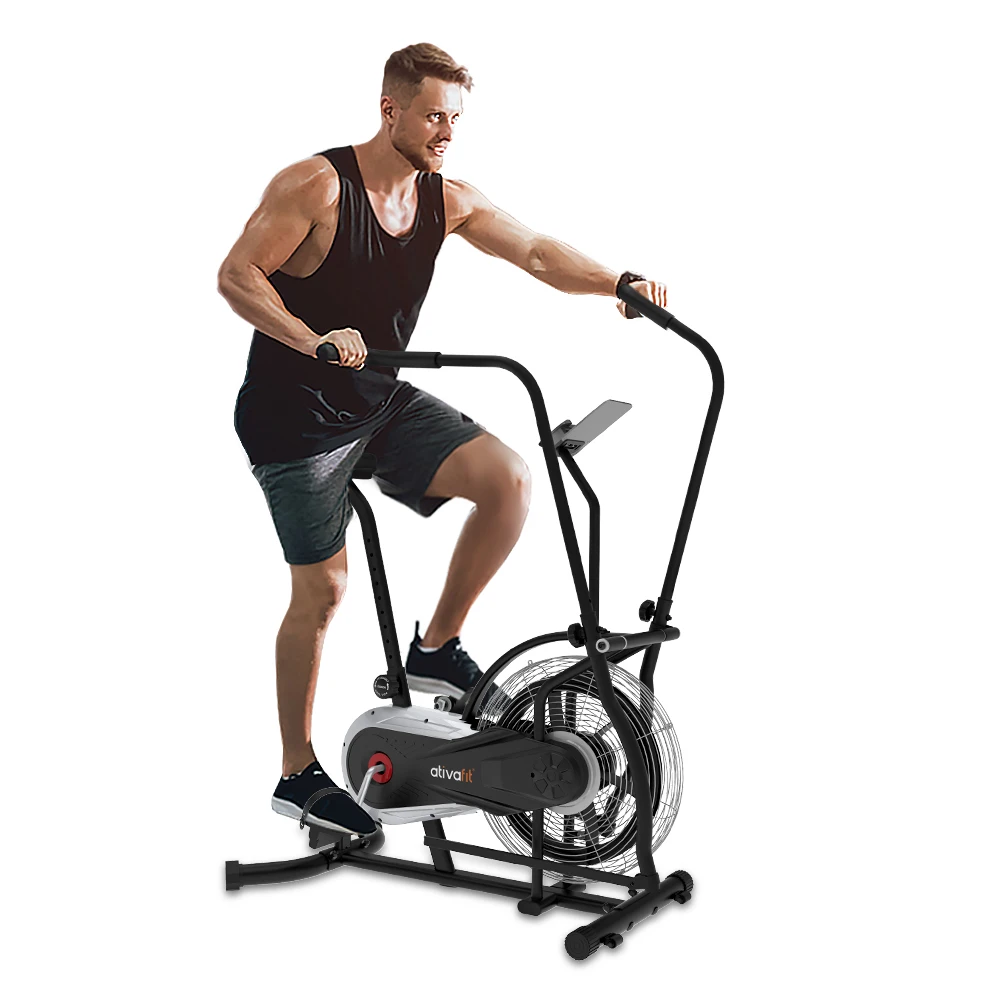  Ativafit вентилятора внутреннего блока велосипед здоровье и фитнес-воздушный вентилятор велотренажер с неограниченным количеством сопротивления держатель для