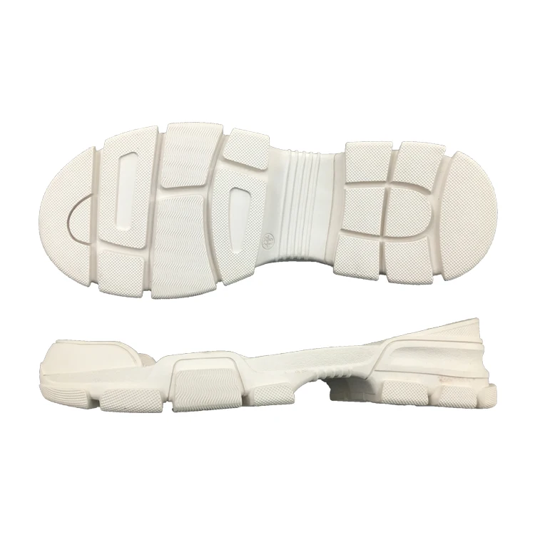 Popular white ultralight head wrapped rubber soles  for chunky sneakers