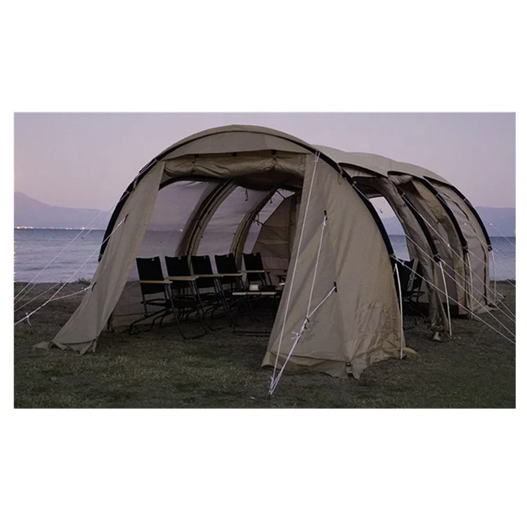 Waterproof Big Tunnel Tent /Comping Tent For Terking