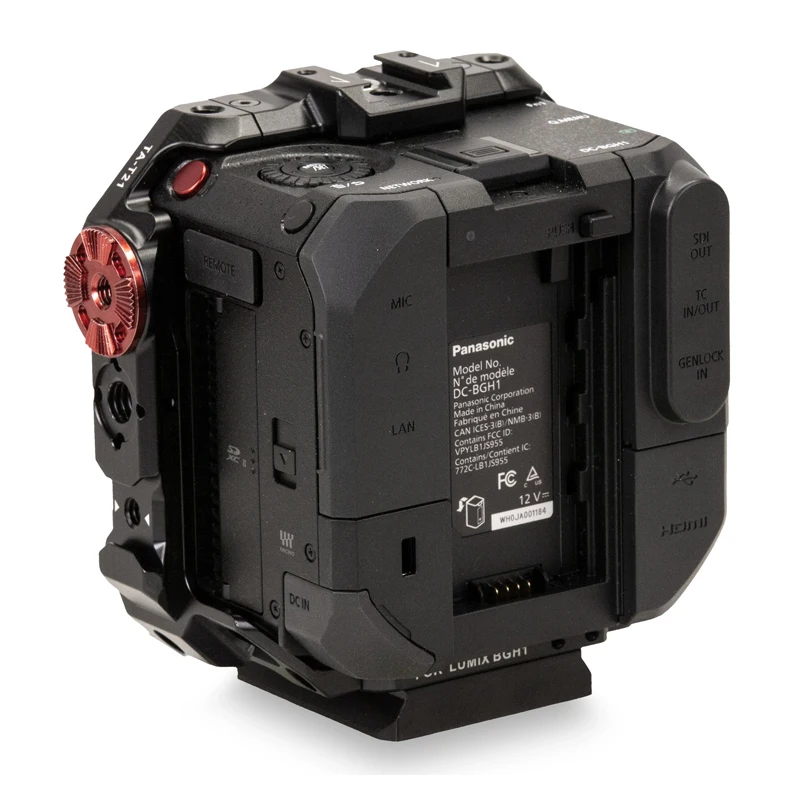Tilta TA-T21-FCC-B Tiltaing Camera Cage Side Handle Dslr Full Camera Cage for Panasonic BGH1/BS1H Minimizes Wear