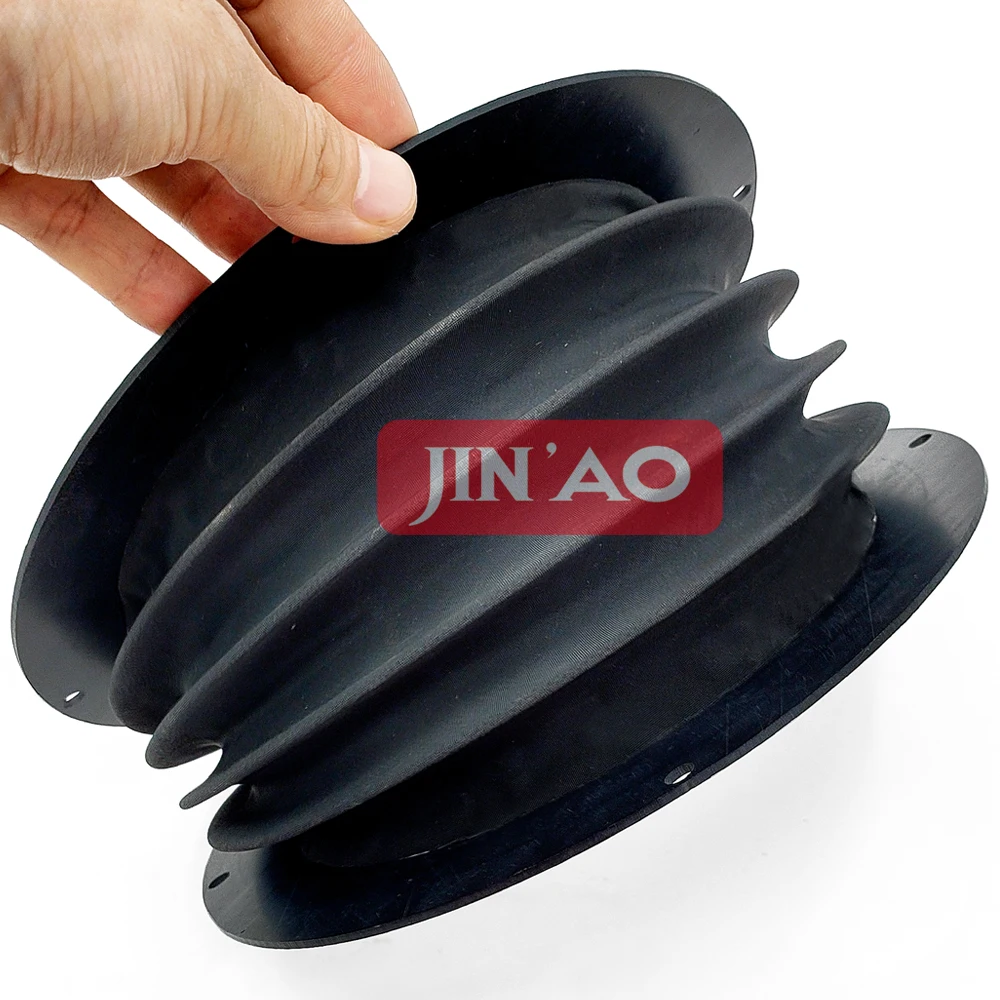 CNC machine Flexible accordion cover round cylinder cover Shaft Bellows