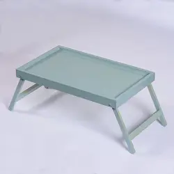 Wholesale Customization Bedroom Folding Laptop  Bamboo Desk  Dormitory  Study Wooden Desk