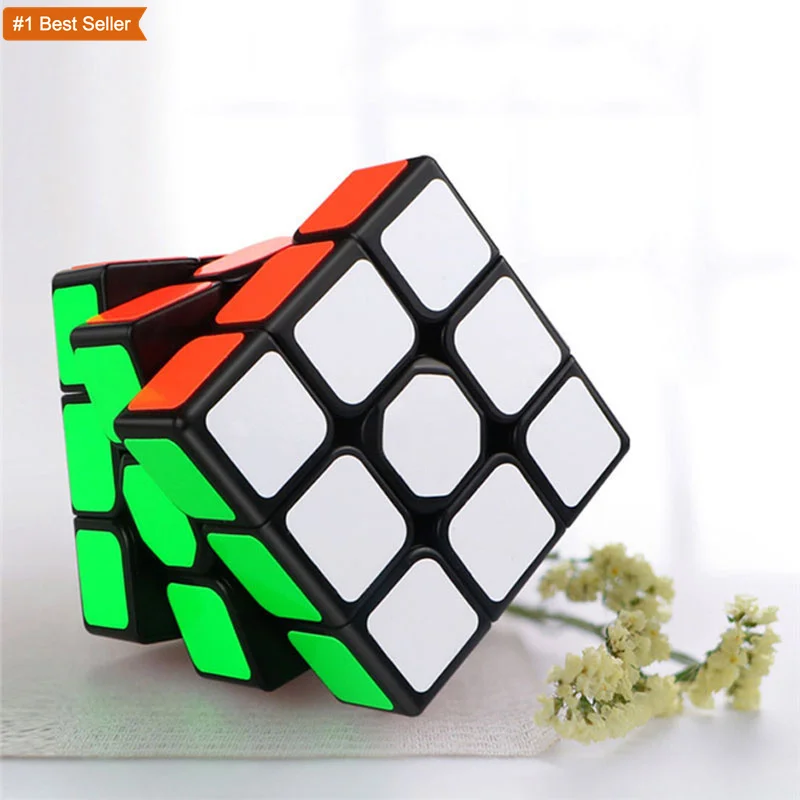 Top Quality Professional Speed Competitive Cube Educational Toy Speed Cube Plastic 3x3 Magic Puzzle Cube