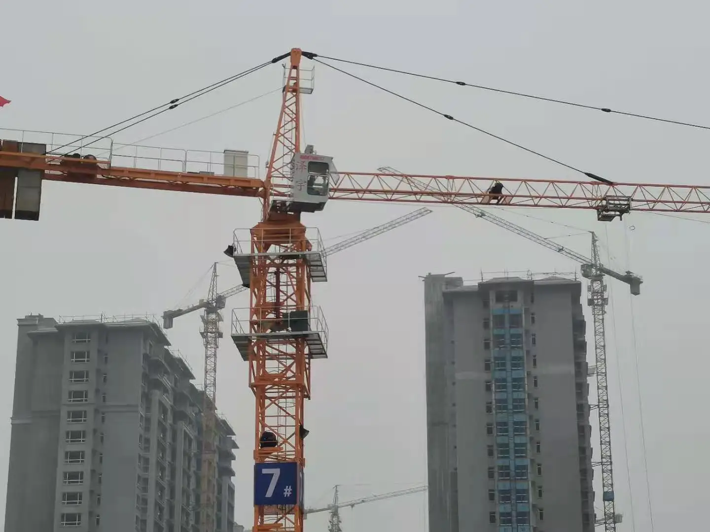 QTZ63/5013 Professional Site Tower Crane