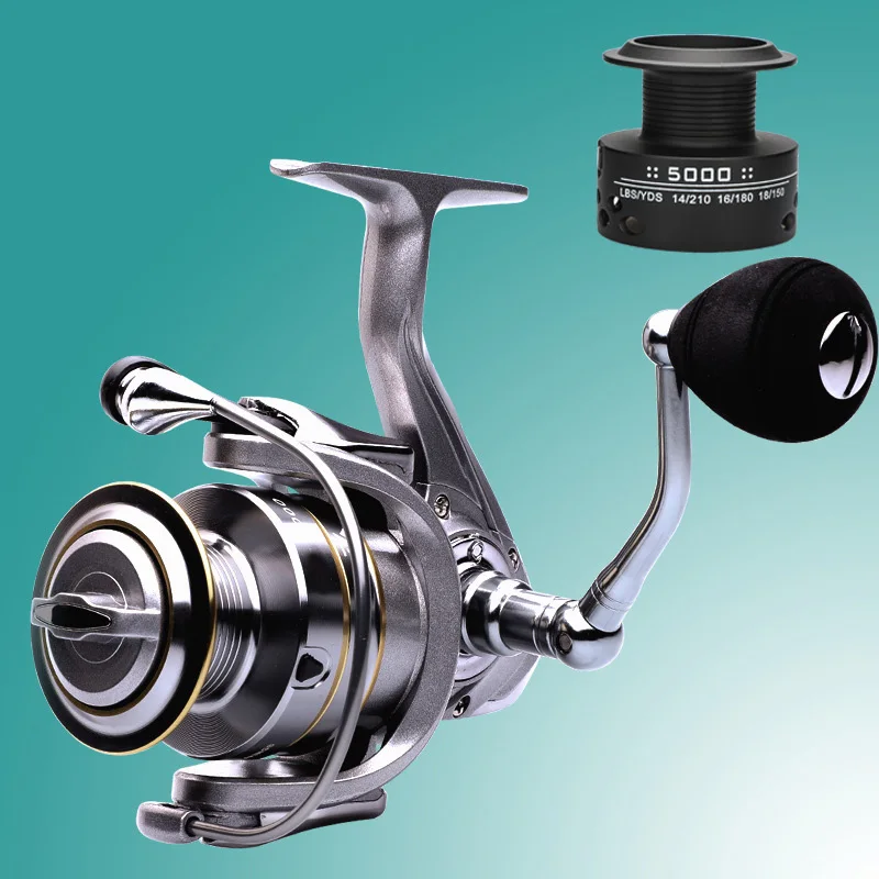 OEM Factory Baitcasting Reel Fishing Spinning Metal Saltwater Bearings durable Sea Wheel With Magnetic Brake