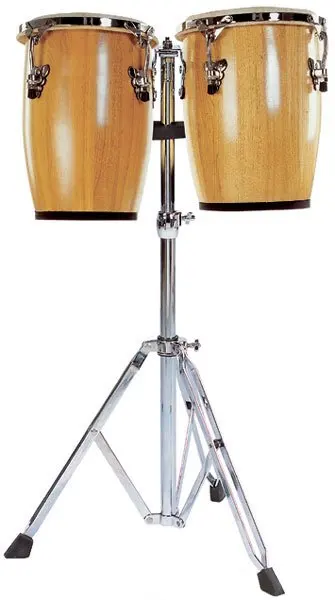 Оптовая продажа популярный мини-ударный музыкальный инструмент барабан Конга с подставкой