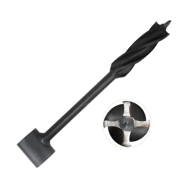 Hand Scotch Eyed Bushcraft Wood Auger Drill Bit for Backpack and Camping