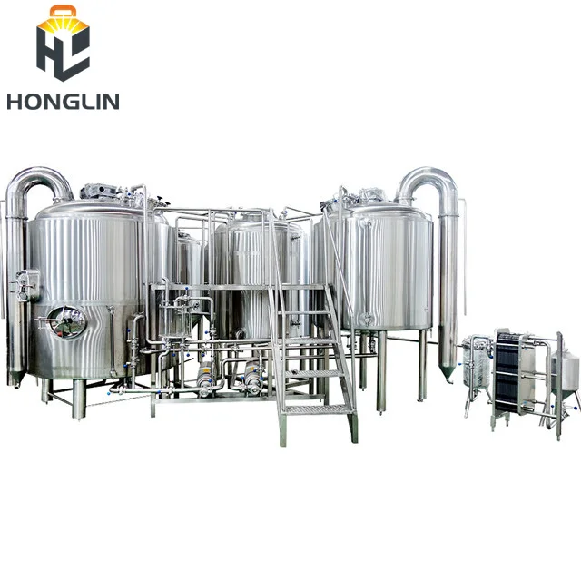 High Quality Beer Brewing System craft Beer Brewery Brewing Equipments 10BBL Brewhouse For sale