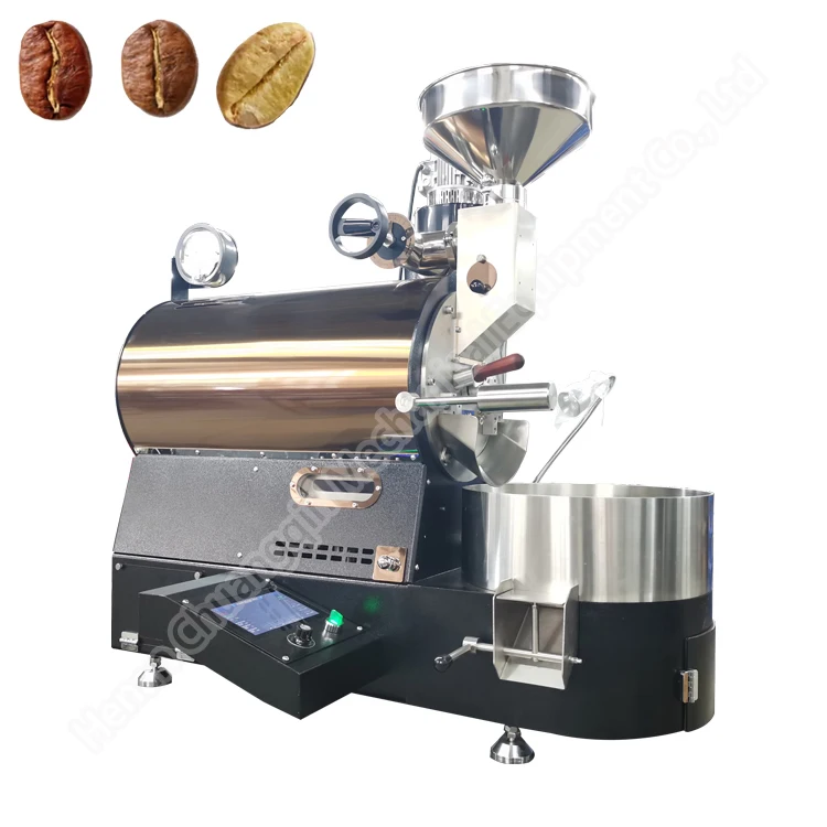 Manual mini coffee roaster coffee bean roaster 15kj electrostatic precipitator coffee roaster