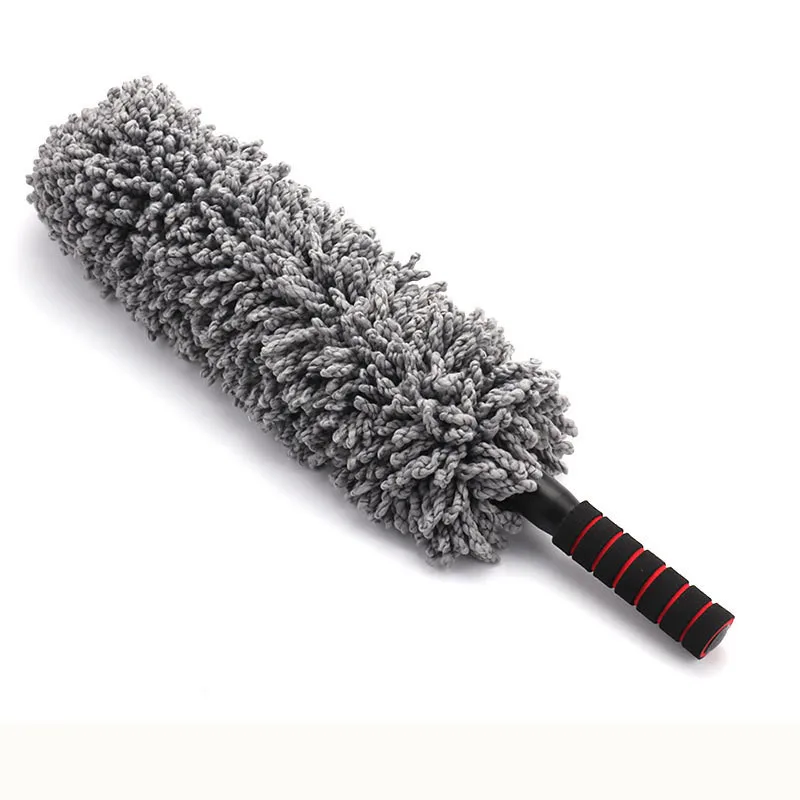 Extendable Car Wash Brush with Handle, Microfiber Car Cleaning Kit Brush Duster-Scratch Free,Max 79cm length