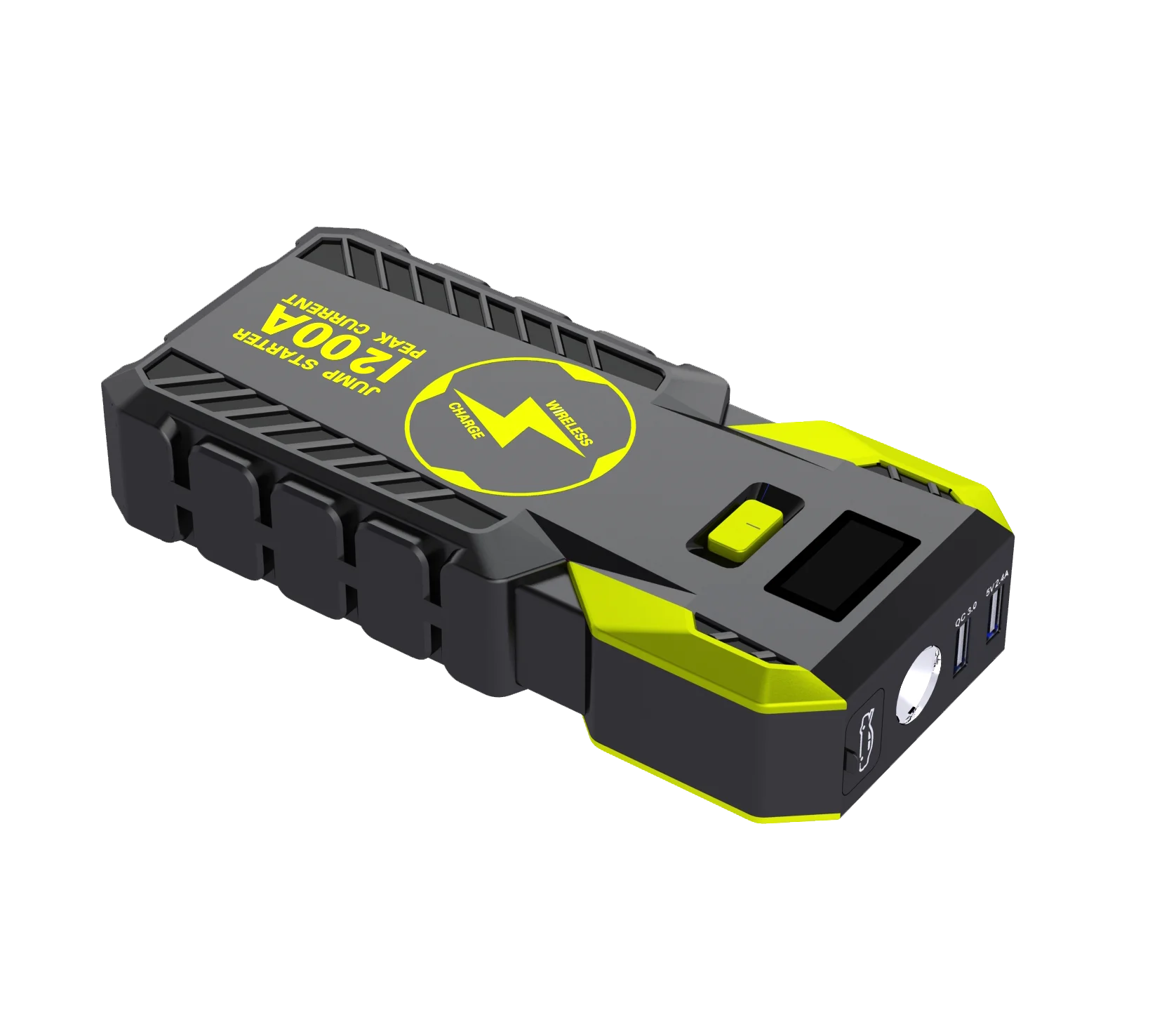 Портативный автомобильный Пуск 16000Mah 4 Usb Батарея пусковой стартер Power