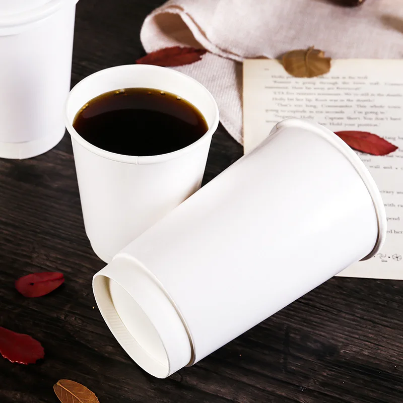 Custom best selling single double wall 8oz 12oz 16oz disposable hot drink paper cup with factory price