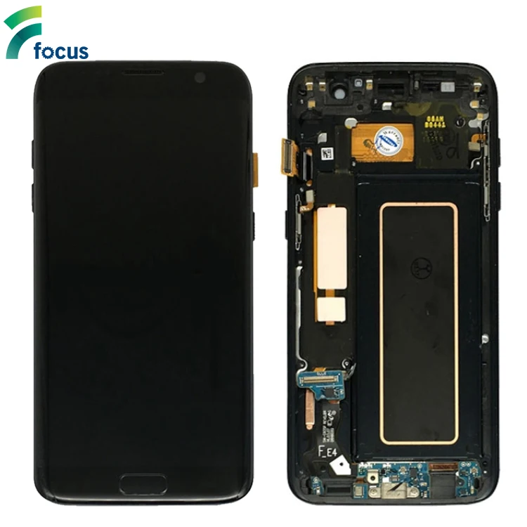 Wholesale spare parts lcd for samsung for galaxy s7 edge display screen