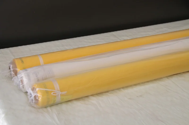 Various specifications  high tension monofilament screen printing mesh  for  silk  screen  printing