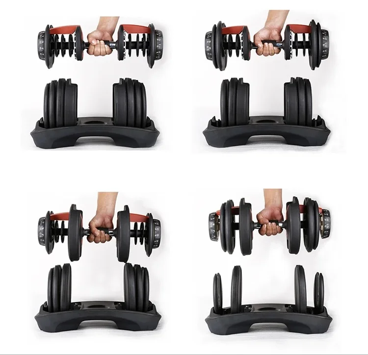 Hot sale Home Exercise Gym from 5kg to 40kg adjustable dumbbell