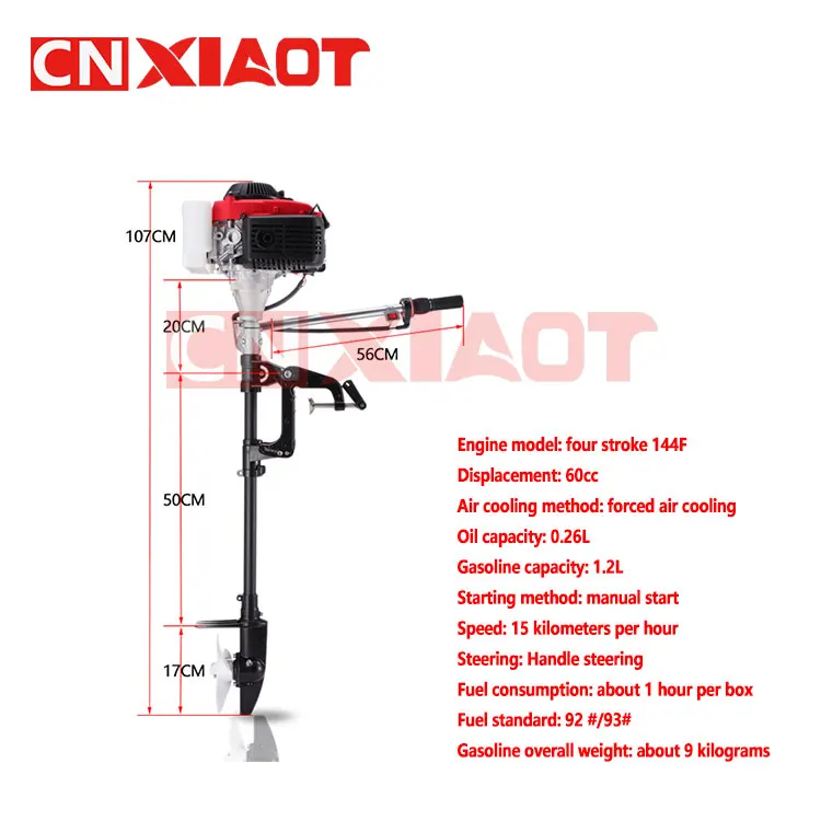 4-stroke high-power outboard engine and outboard motor manufacturer direct sales