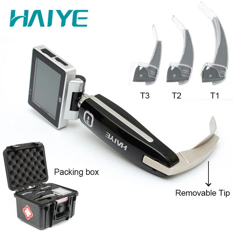 
Disposable video laryngoscope medical equipment for solve difficult intubation 