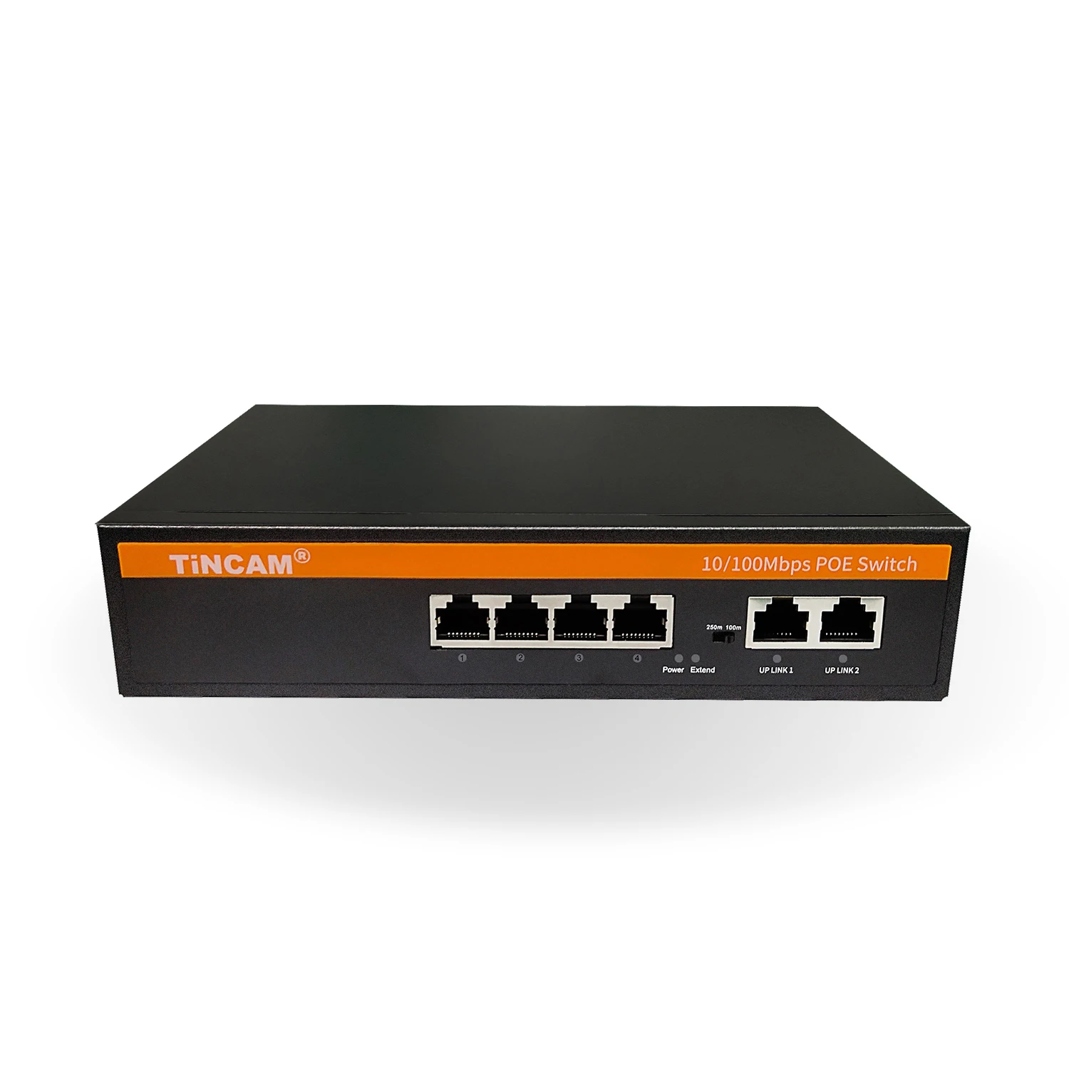 Tincam Оптоволоконный коммутатор Watchdog PoE с ограниченной пожизненной защитой совместимый с точками доступа WiFi
