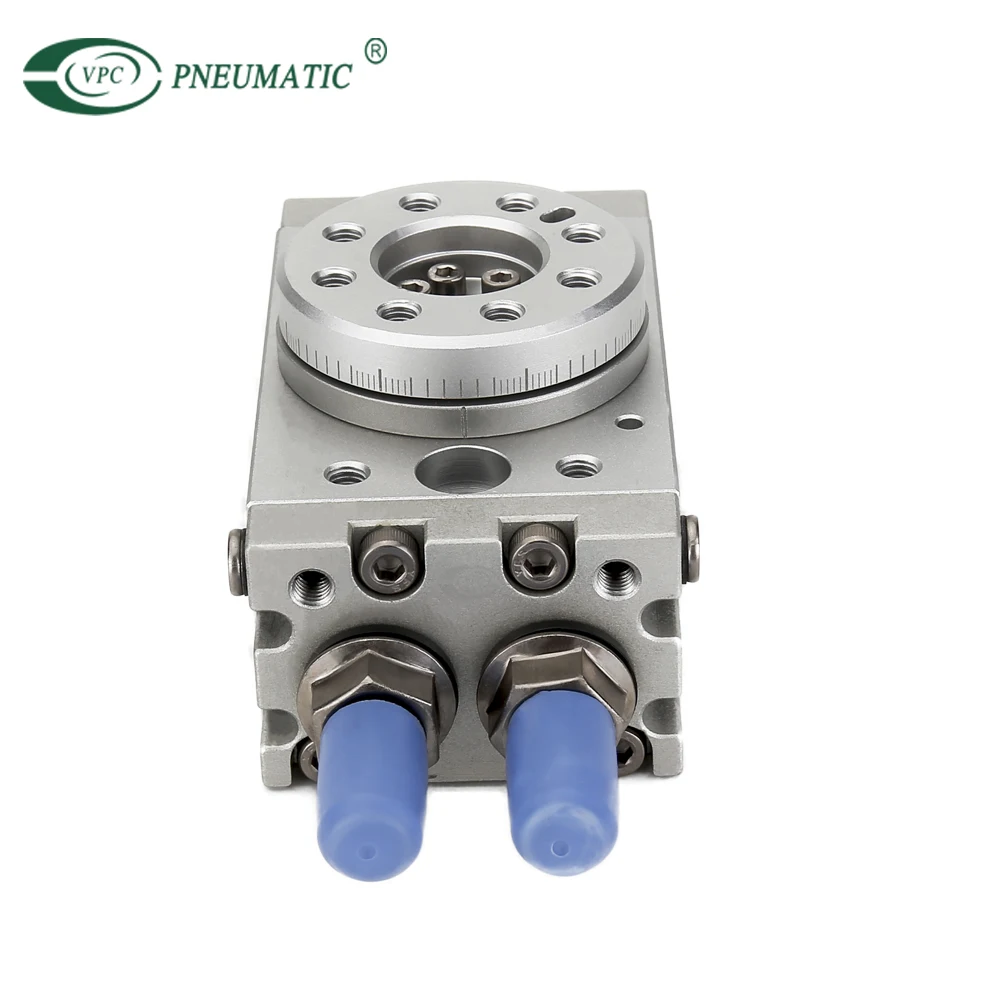 SMC type MSQ Series 90 180 Degrees Swing Solid Aluminum Pneumatic Rotary Table Actuator Cylinder
