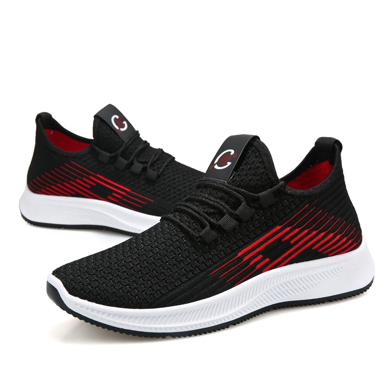 
2021 new model private label custom fashion white running walking black sport shoes men casual sneakers 