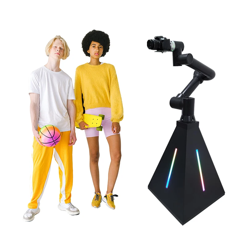 Быстрая доставка день рождения 6-осевая Роботизированная рука от производителя автоматический вращающийся фокус умный торговый автомат с Роботизированной рукой