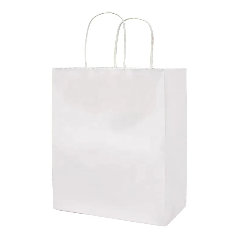 Cheap High Quality Biodegradable Paper flexo Printing Food Grade Grocery Bag Storage Lunch Food Kraft Paper Bags