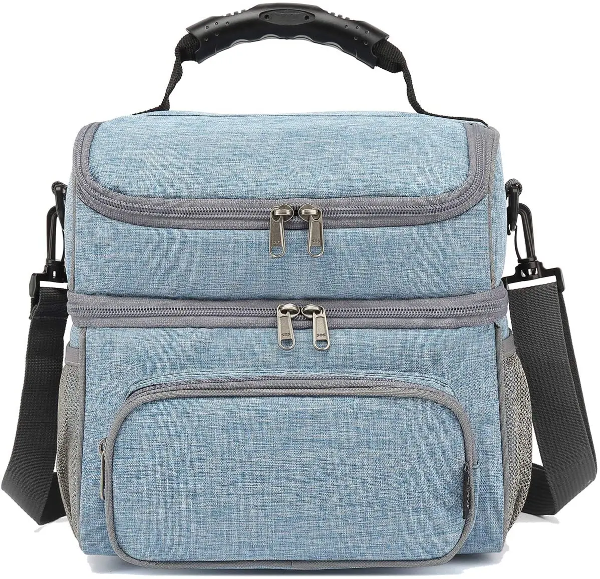 Hot Sale Custom Print Large Picnic Reusable Thermal Waterproof Insulated Cooler Box Clear Lunch Bag