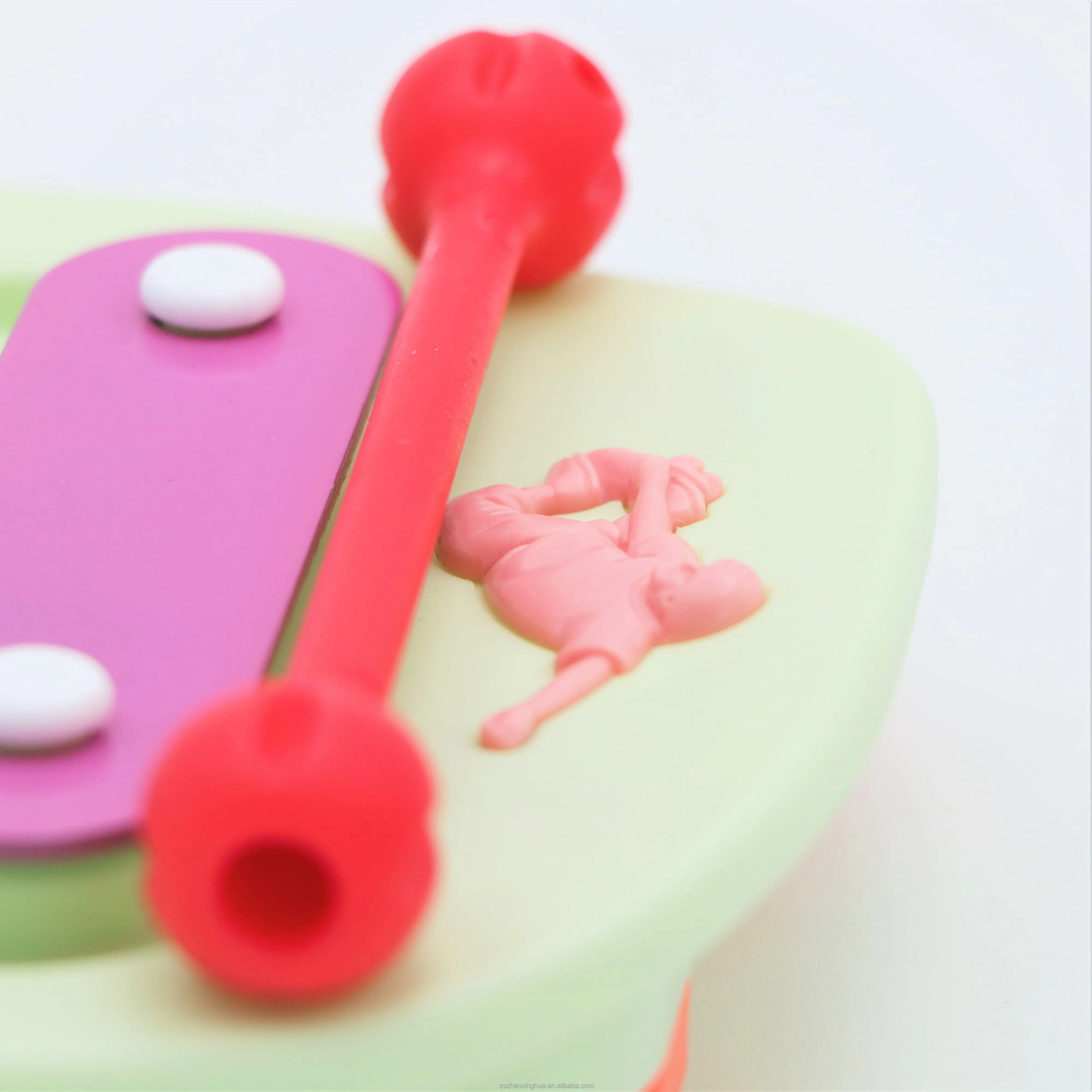 Child Piano Early Childhood Education Mini Music Toy Piano Cartoon Musical Instrument Toy Color Box Bring Joyful ABS