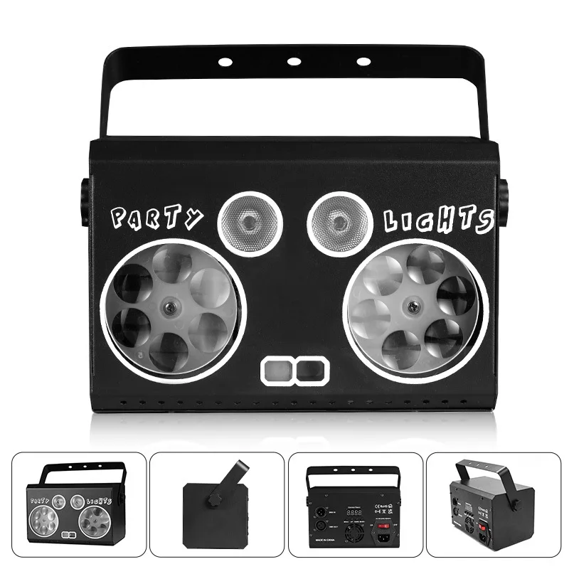 OEM/ODM китайская фабрика поставка сценический свет новый дизайн DIY DJ Disco Party Light RGBIC атмосфера музыкальное лазерное сценическое освещение