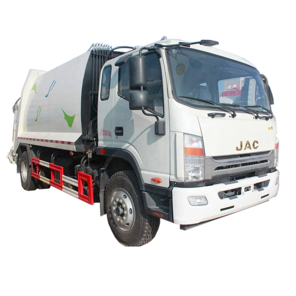 
Popular JAC Mini Garbage Truck Compactor Truck for Sale 