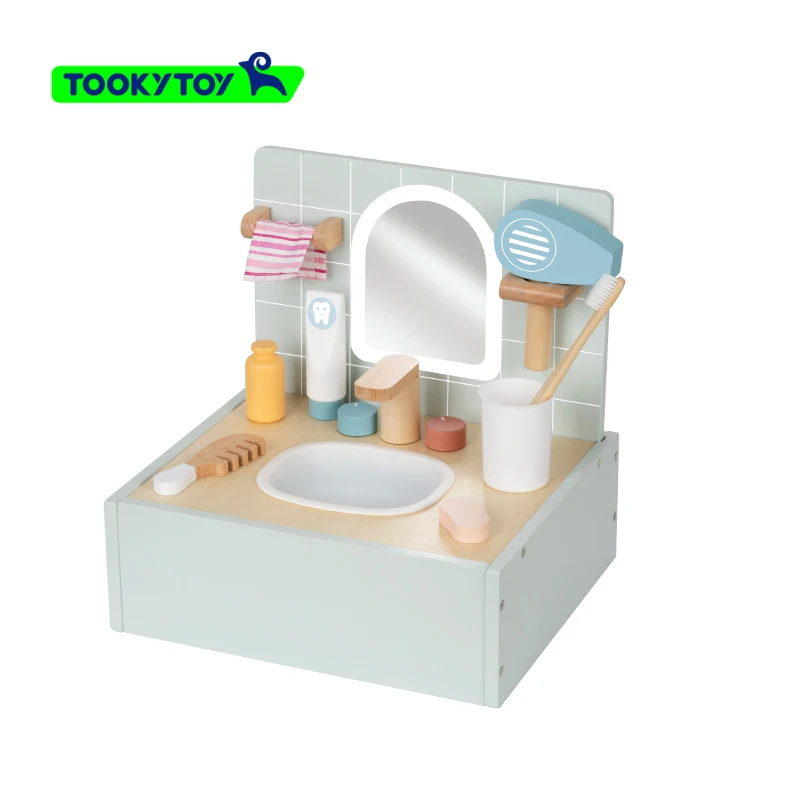 Pretend Play Toy Children Parent-Child Interaction Simulation Washing Table Toys Habit Training Toys