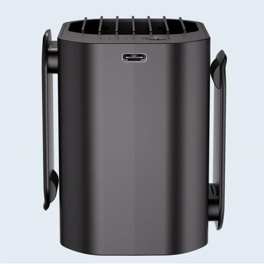 Hanging Waist Fan for outdoor sports and outdoor workers cooling Fans Hang the fan in front of the backpack 6000mAh
