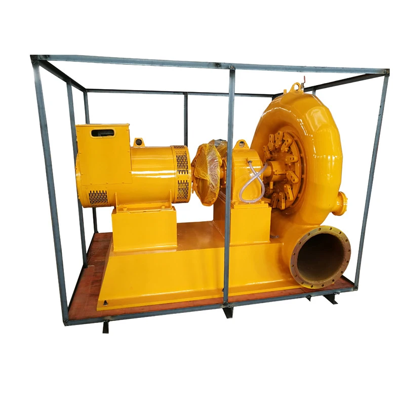 Gainjoys Hydraulic water turbine hydro electric power generator of 100kw mixed-flow horizontal hydro-generator unit OEM ODM