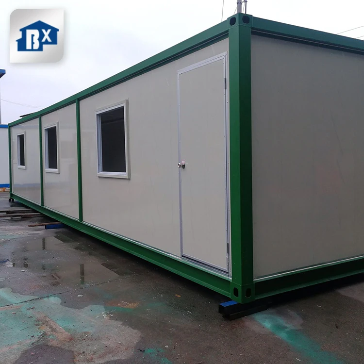 20 Feet Flat-Pack Prefab Container Worker Accommodation Container Tiny House On Wheels Family Living  Prefab Houses In India