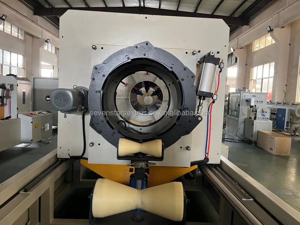 Sevenstars 20-110 Mm Pvc Pipe Extrusion Line High Output Water Supply/drainpipe Pipe Making Machines Threading Pipe Machine