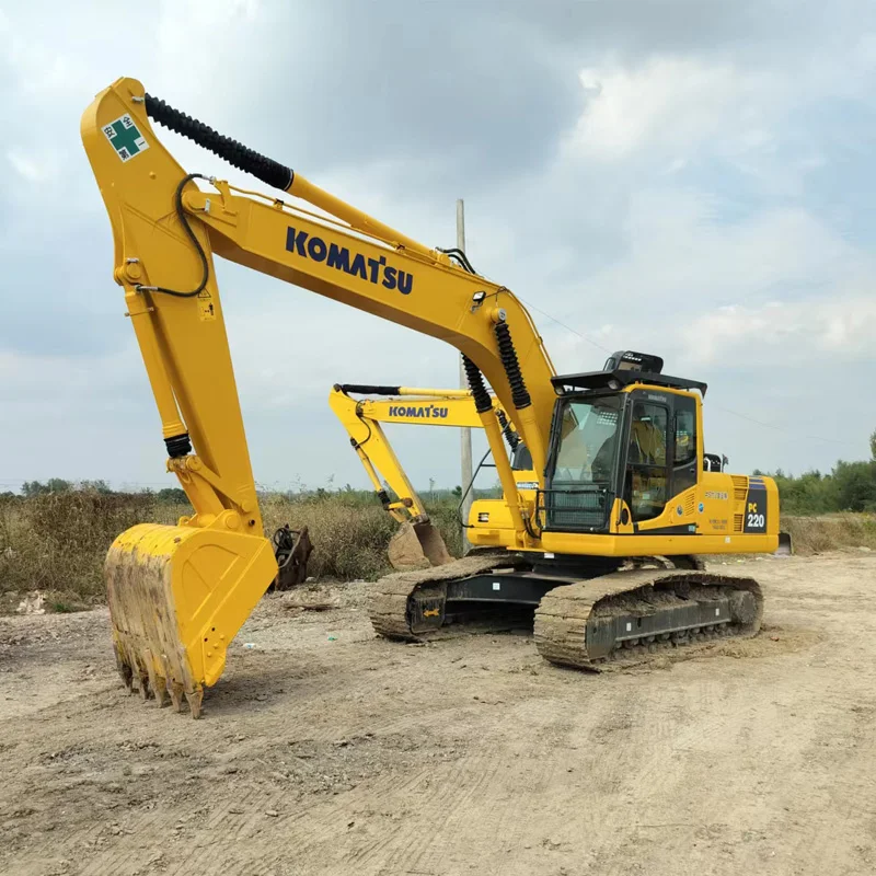 Japan Merk Komatsu PC210 Graafmachine Gemaakt In Japan, Komatsu Pc 210 Pc 220 Pc210-7