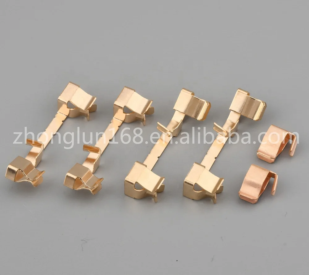 2 Gang Multi-Function Insert Oem Stamping Part Wall Switch Inner Electric Contacts Brass Parts Of Power Socket
