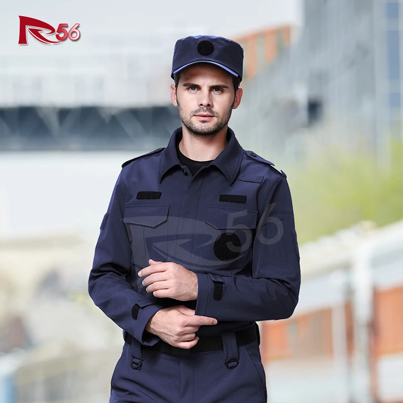 Customizable Complete Private Security Guard UniformTactical Blue Uniform Security Guard High Quality Security Guard Uniform Set