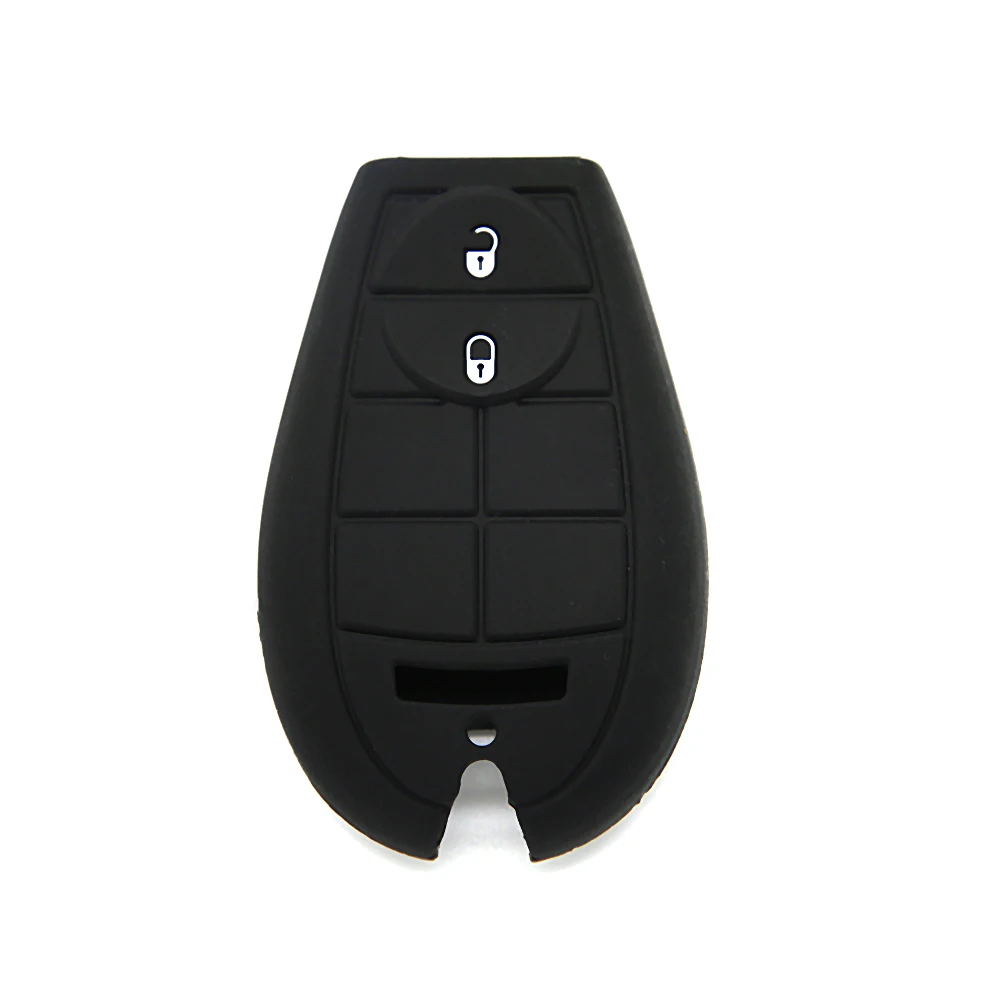 Hot Sale Anti-Drop Protective Soft Silicone Smart 3 Buttons Car Key Cover Case
