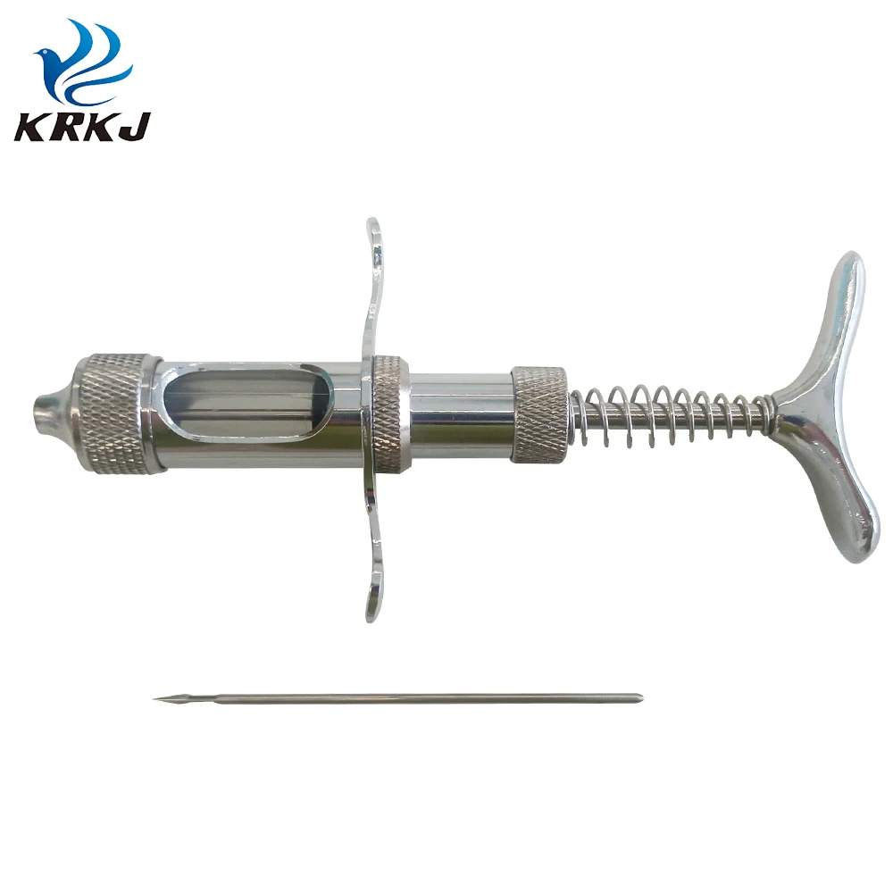 KD132A adjustable poultry chicken pox vaccine automatic syringe for farm